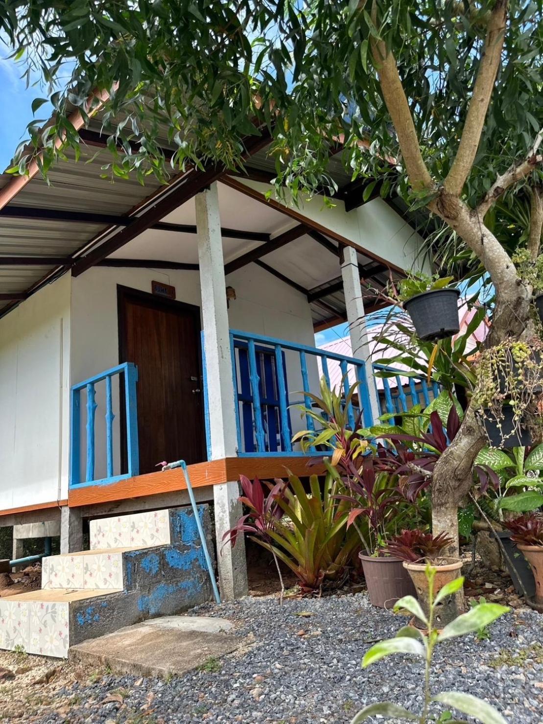 Blue Sky Bungalow เกาะจำ ภายนอก รูปภาพ